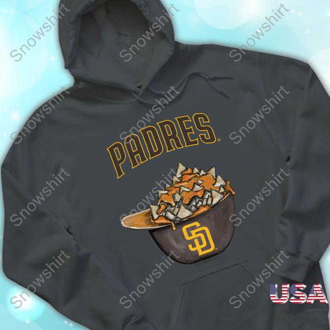 Official San Diego Padres Nacho Helmet Shirt San Diego Padres Nacho Helmet Limited Edition Crewneck Sweatshirt