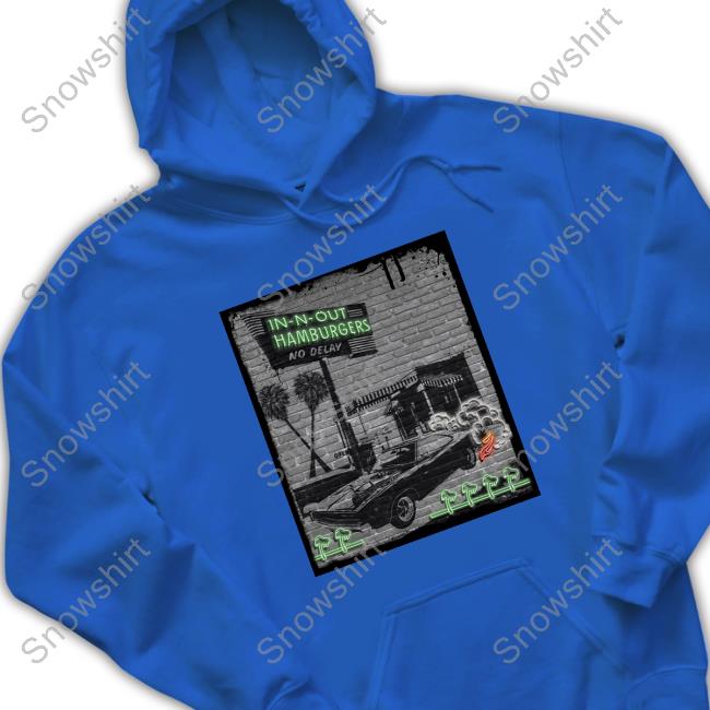 Shop.In-N-Out Official In-N-Out Hamburgers Hooded Sweatshirt In-N-Out Hamburgers Sweatshirt