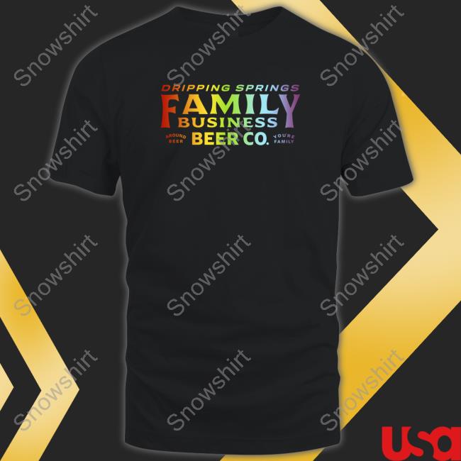 Dripping Springs Family Business Beer Co Rainbow Hoodie Jensen Ackles Fanpage