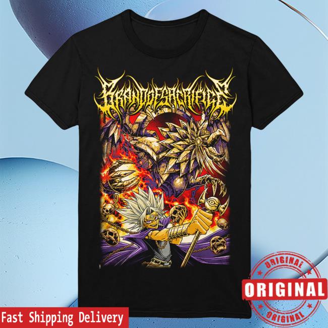 Official Brand Of Sacrifice Merch Winged Dragon Black Top Shirt