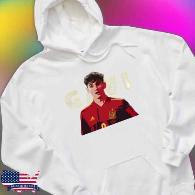Top Gavi Football Crewneck Sweatshirt Top Gavi Football T-Shirt