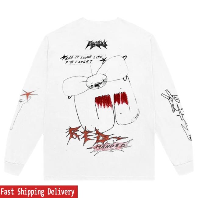 Official Paramore Merch Store Shop Paramore Thick Skull Zine Long Sleeve Tee Shirt