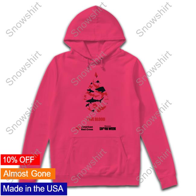 Red Cross Shark Week 2022 Hoodie Red Cross Shark Week 2022 Shirt