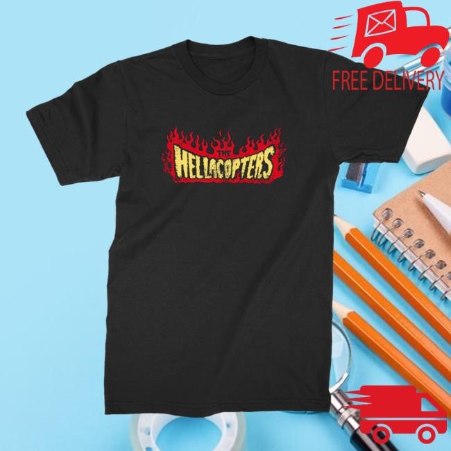 The Hellacopters - Flame Shirt The Hellacopters Merch