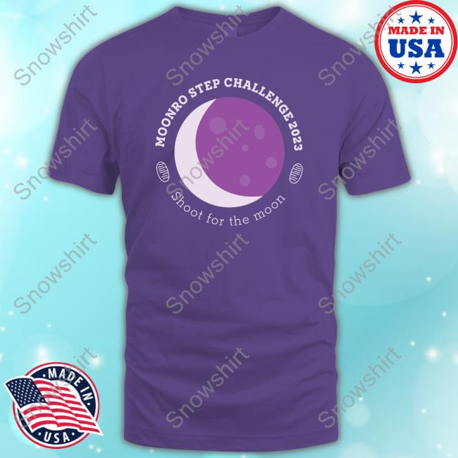 Moonro Step Challenge Shirt