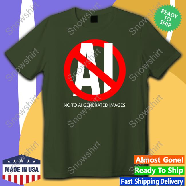 No To Ai Generated Images Shirt Mike Mignola Artofmmignola No To Ai Generated Images Shirts