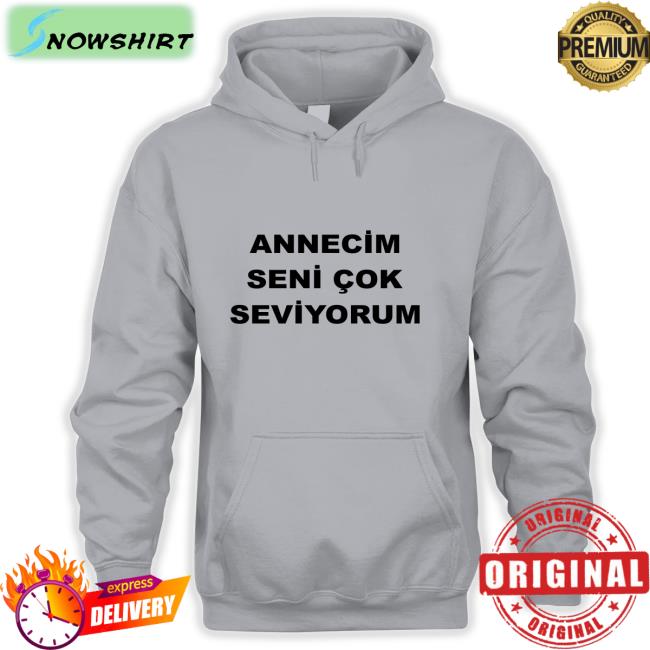 Annecim Seni Cok Seviyorum Long Sleeve T Shirt Arda Guler Sporx