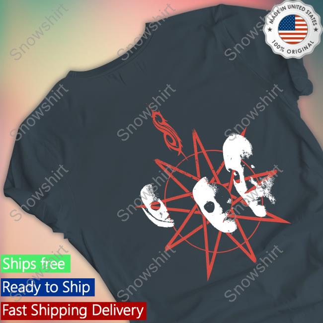 Bone Church Masks T-Shirt Slipknot Merch Bone Church Masks Tee Shirt