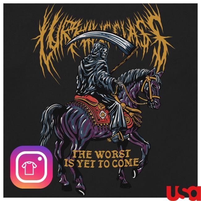 Official Lurking Class Merch Store Lurking Class Horseman Tees - Black LurkingClass