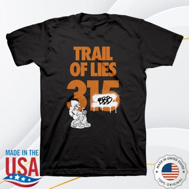 Trail Of Lies - Only The Strong Short Sleeve Tee - Triple B Records