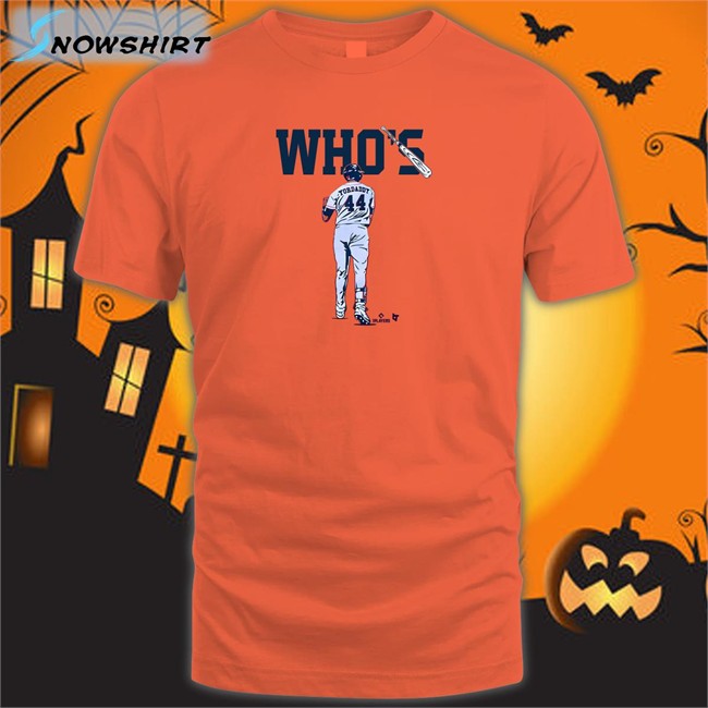 Breakingt Merch Who's Your Daddy 44 Shirt Who's Your Daddy 44 Tee Shirt Houston Astros