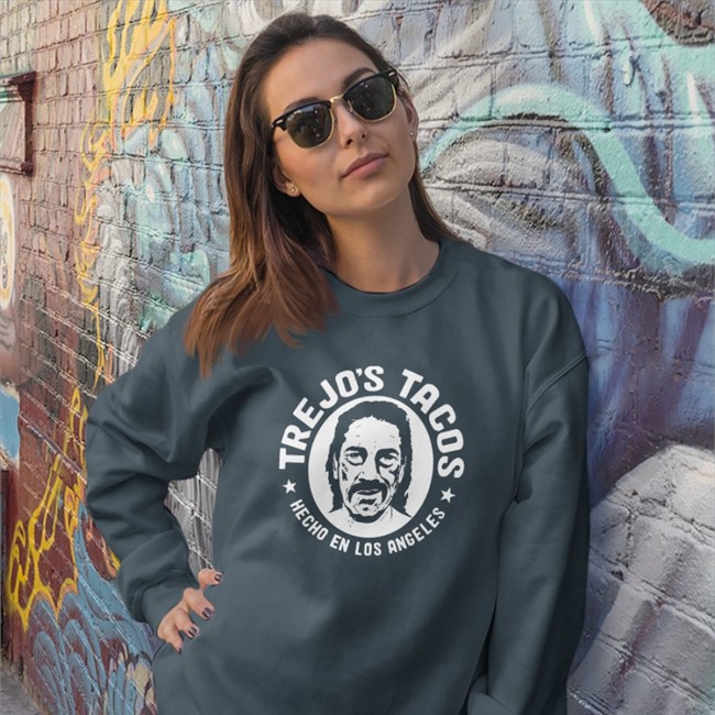 Trejos Store Danny Trejo Trejo's Tacos Hecho En Los Angeles Shirt Trejos Store Trejo's Tacos Hecho En Los Angeles Long Sleeve Tee Danny Trejo