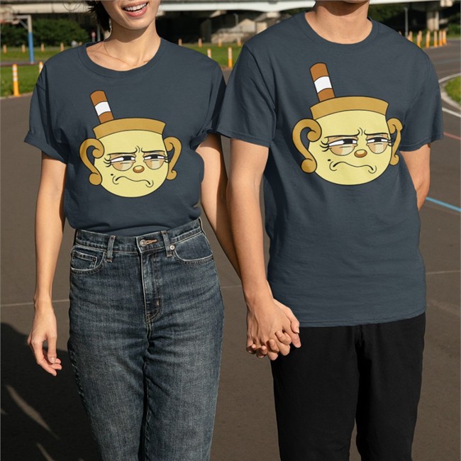 Iam8bit Merch The Cuphead Show Super Extra Comfy Character Tee Shirt Studio Mdhr Iam8bit Merch The Cuphead Show Super Extra Comfy Character V Neck T Shirt Studio Mdhr