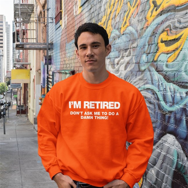 Fay Wooley I'm Retired Don't Ask Me To Do A Damn Thing T-Shirt