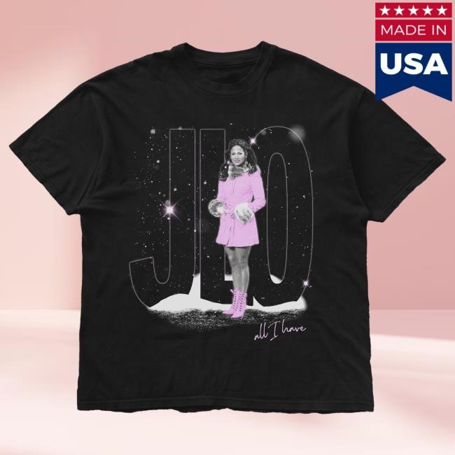 Official Jennifer Lopez Merch Store Shop Jennifer Lopez JLO Pink Coat Photo Attractive Shirt JenniferLopez