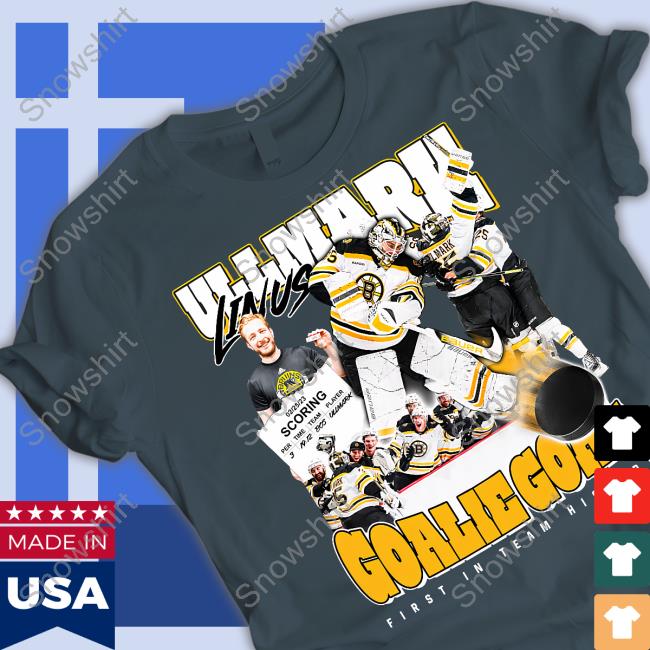 Ullmark Linus Goalie Goal Shirt