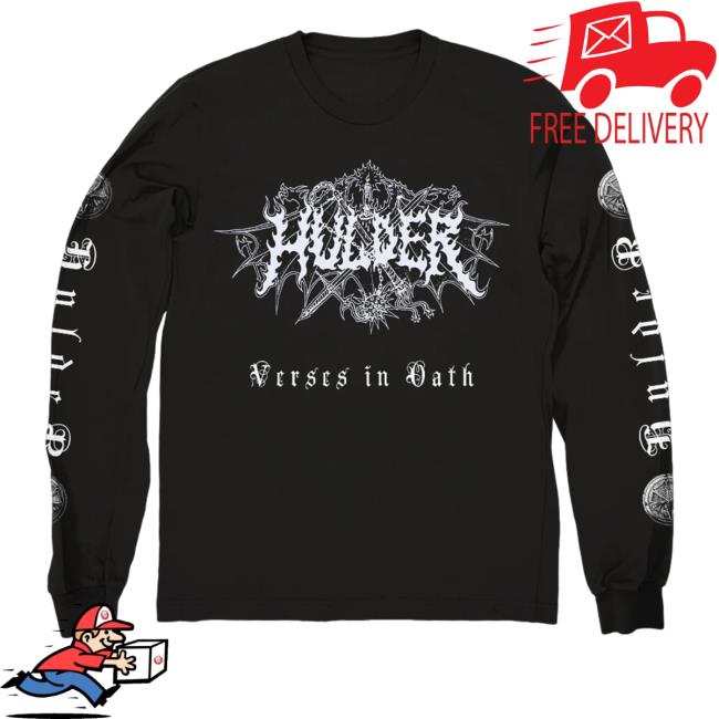 Official Evilgreed Merch Hulder "Verses In Oath" T Shirt