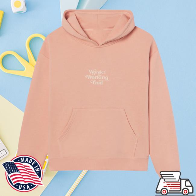 Official Elevated Faith Clothing Wonder Working God Unisex Sweatshirt