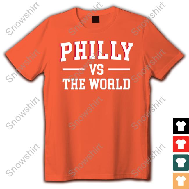 Philly Vs The World Basketball Long Sleeve Shirt Philly Vs The World Basketball Shirts
