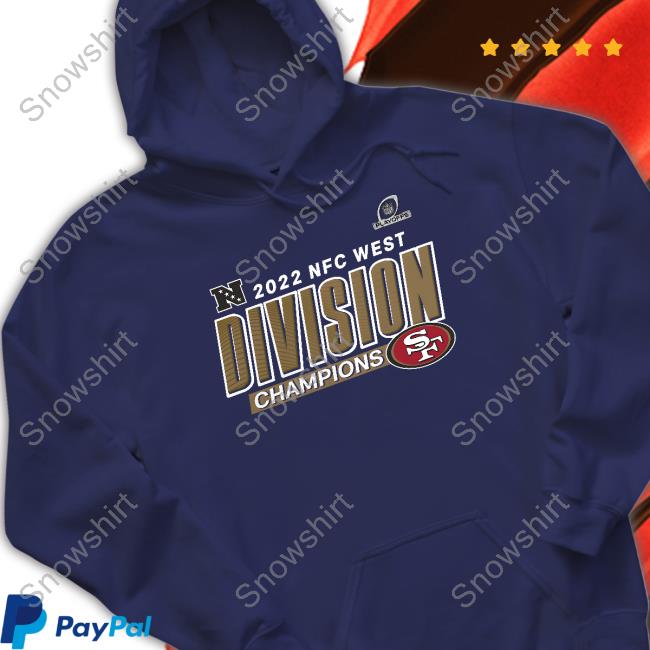Official San Francisco 49ers Fanatics 2022 NFC West Division Champions Shirt San Francisco 49ers Fanatics 2022 NFC West Division Champions Shirt