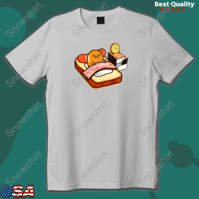 Gudetama Breakfast In Bed Limited Edition Long Sleeve T-Shirt