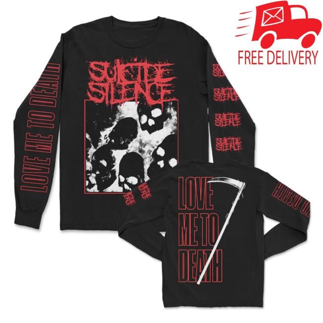 Love Me To Death L/S Shirt Suicide Silence Store
