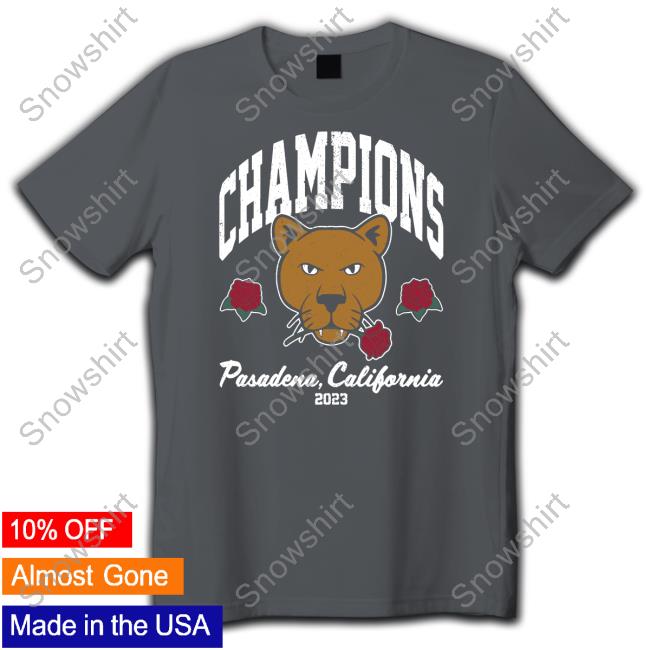 Ps Bowl Champs T Shirt Champions Pasadena California 2023 Hoodie