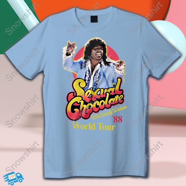Sexual Chocolate Mr Randy Watson Tee Sexual Chocolate Mr Randy Watson World Tour 88 Hoodie TheBaddestMitch