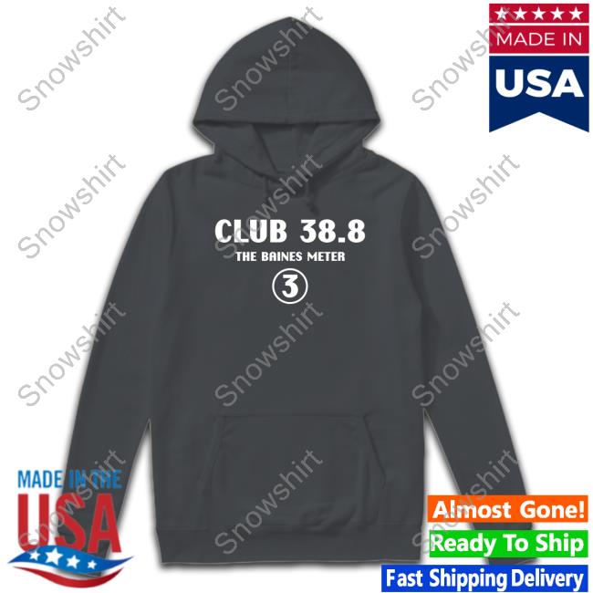 Official Nugget Chef Club 38.8 The Baines Meter 3 Shirt Official Nugget Chef Club 38.8 The Baines Meter 3 Shirt