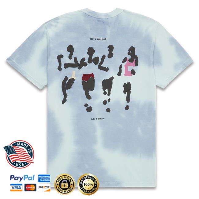 Official Codys Run Club Merch Store Cody's Run Club Chase / Shirt New / Blue Cloud-Wash CodysRunClub Apparel Cody'sRunClub Clothing Shop