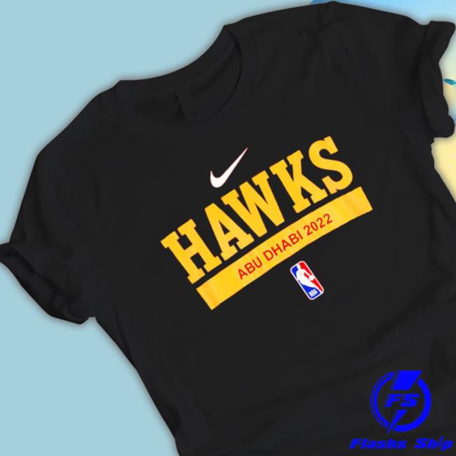 Atlanta Hawks Abu Dhabi 2022 Sweatshirts Atlanta Hawks Abu Dhabi 2022 Tee