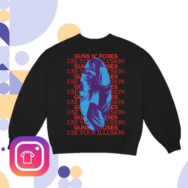 30Th Anniversary Use Your Illusion Pullover Crewneck Sweatshirt - Guns N' Roses Official Store