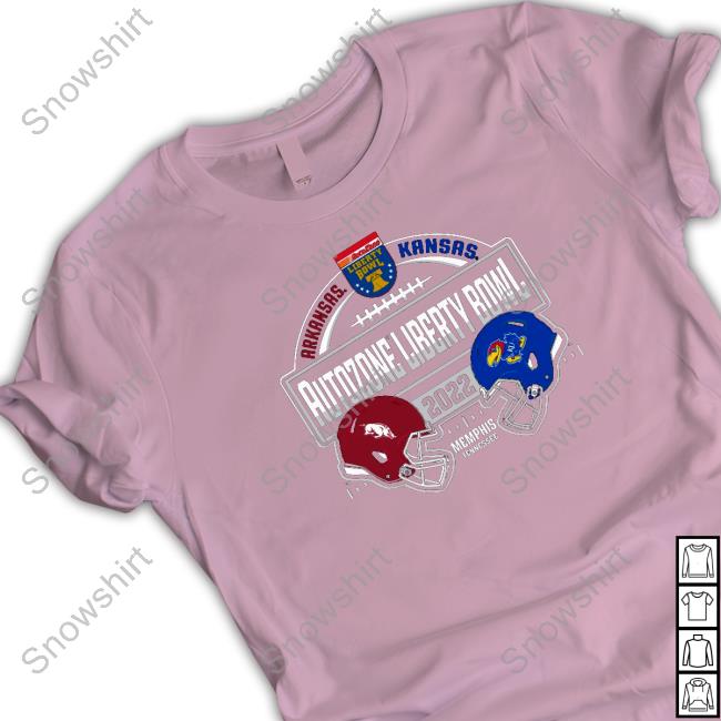 ARKANSAS RAZORBACKS 2022 LIBERTY BOWL MATCH-UP Tee Shirt