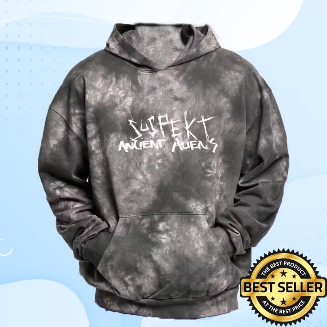 Official Suspekt Merch Ancient Aliens, Tye Dyed Hoodie