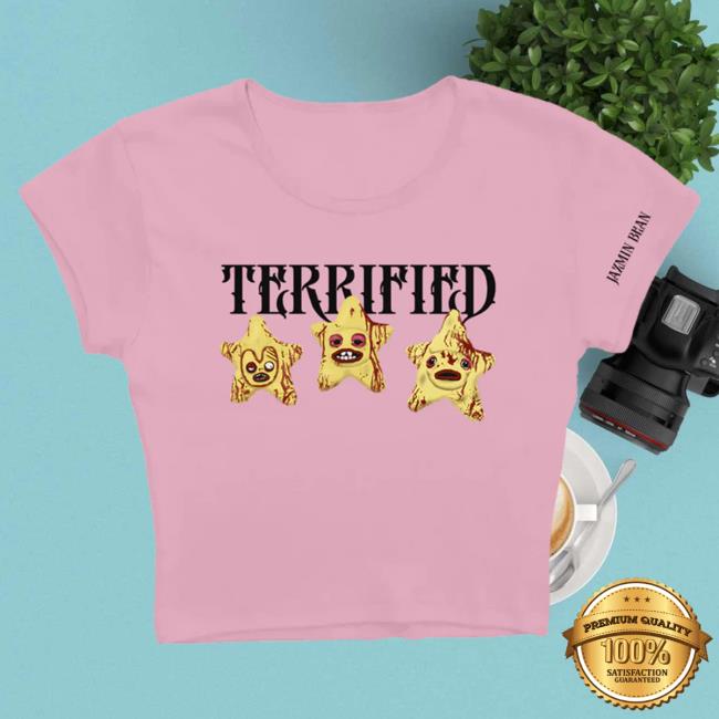 Official Jazmin Bean Merch Terrified Stars Baby T Shirt Jazmin Bean Clothing Shop