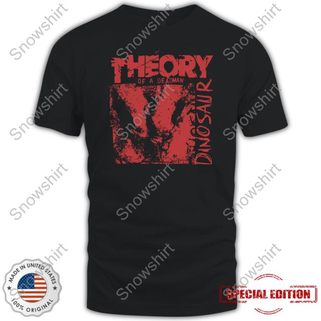 Theory Of A Deadman Dinosaur Long Sleeve Theory Of A Deadman Dinosaur New Shirt