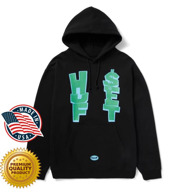 Official Huf Worldwide Store Shop Huf Anthem Sweatshirts Black