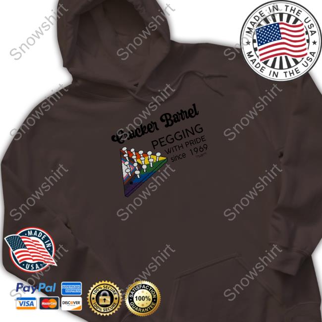 Official Shirts That Go Hard Cracker Barrel Pegging With Pride Since 1969 T Shirt Cracker Barrel Pegging With Pride T Shirt