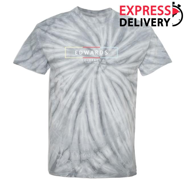 Official Hometown Apparel Edwards Colorado Artbox Tie-Dye Cyclone Pinwheel Hooded Sweatshirt 3D All-Over Printed