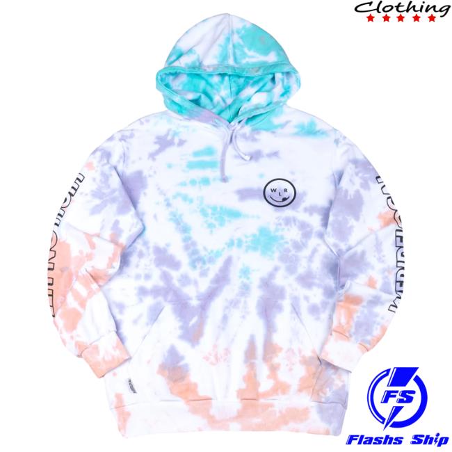 Official We Ride Local High On Life Light Tie Dye Pull Over Hoodie