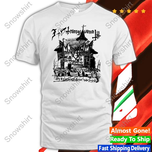 The True Mayhem Merch Transylvania T Shirt Artist First Shop