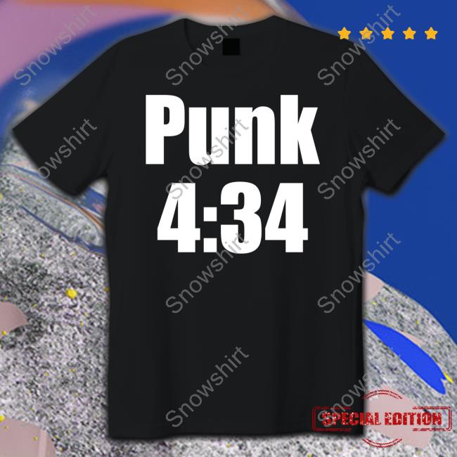 Punk 4 34 Tee Shirt