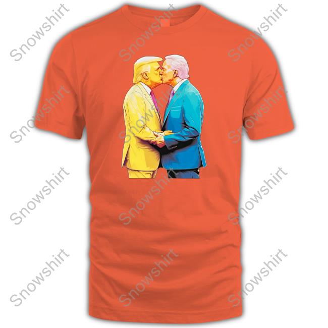 Official Biden And Trump Kissing T-Shirt Official Biden And Trump Kissing Shirts