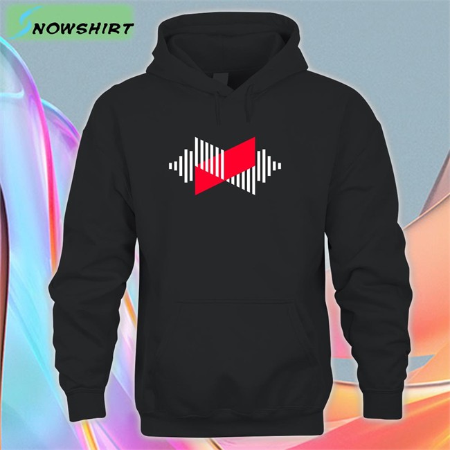 Mkbhd Merch Waveform Logo Long Sleeve Tee Waveform The Mkbhd Podcast