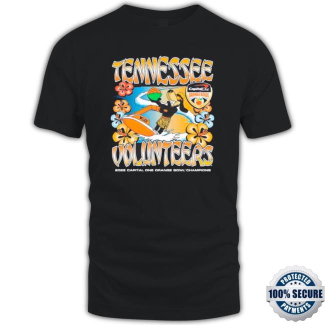 Tennessee Volunteers 2022 Capital One Orange Bowl Champions New Shirt