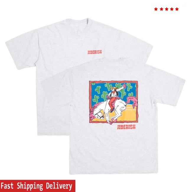 Official Jiberish Merch Ace High Tee White