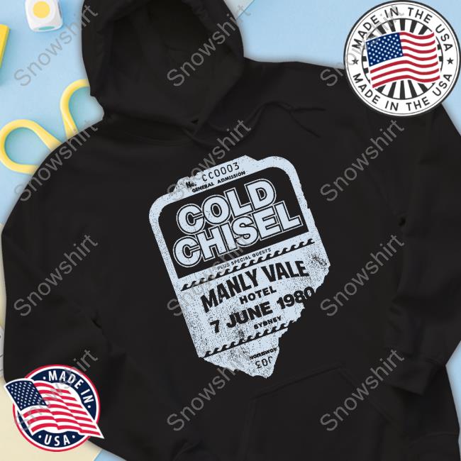 Cold Chisel - Ticket Stub - Navy Shirts Archie Roach Cold Chisel - Ticket Stub - Navy Hoodie