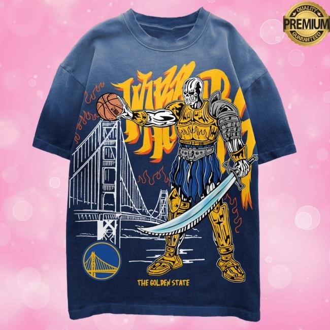 The Golden State Tee - Faded Blue | Warren Lotas Official NBA The Golden State Tee - Faded Blue | Warren Lotas Official NBA