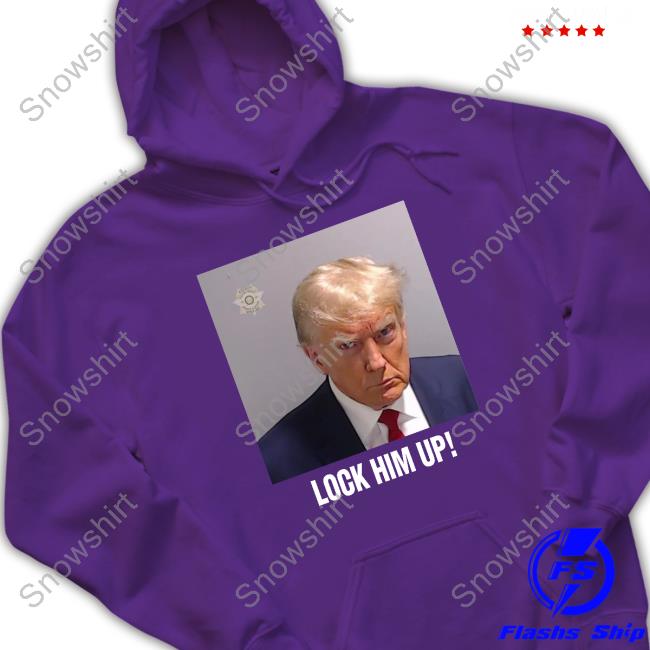 Official Trump Mugshot Lock Him Up Shirt Jon Cooper Trump Mugshot Lock Him Up Shirt