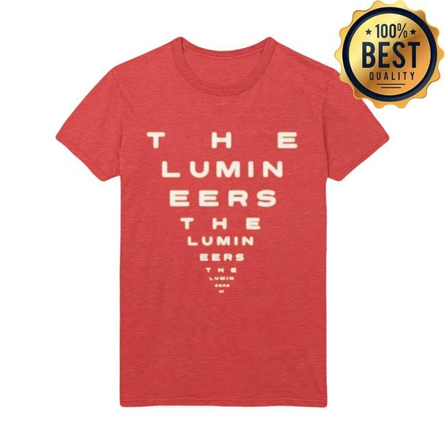 The Lumineers Title T Shirt The Lumineers Merch
